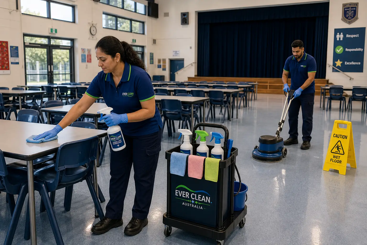 School cleaning Chatswood North Shore